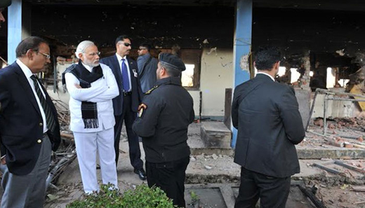 modi in pathankot air base